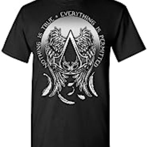 Assassin_s Creed Quote Shirts Nothing is True Everything is Permitted - Picture 1 of 6